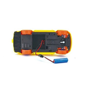  ماشین کنترلی شارژی حباب ساز زرد Remote Control Bubble Toy Car 2.4G -اسباب بازی